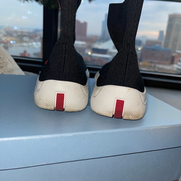 Prada Women’s Sock Boot sneakers - Picture 3 of 4